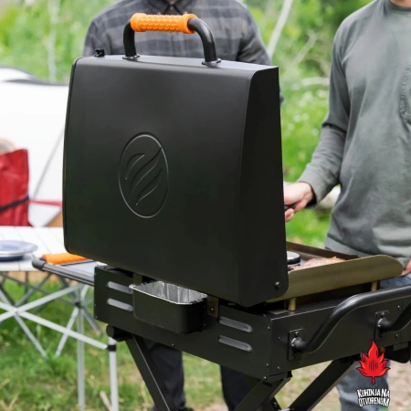 Plinski roštilj sa ravnom pločom 22" (56 cm) – BLACKSTONE sa Flexfold nogama - Img 5