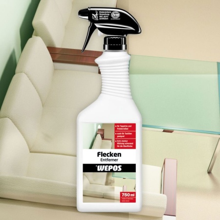 Čistač fleka sa tapaciranog nameštaja 750ml Wepos