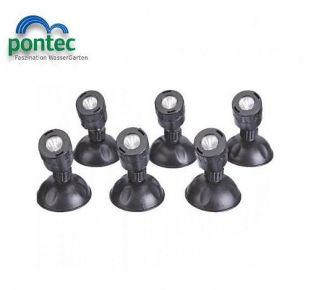 Led reflektori PONTEC Set 6/1 za jezera i fontane