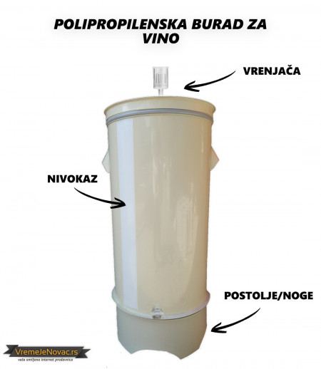 Burad za čuvanje vina od Polipropilena PP