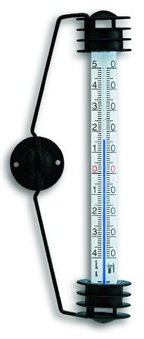 Termometar prozorski crni/beli