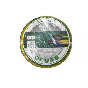Baštensko armirano pvc crevo 3/4" 50M - žuto/zeleno