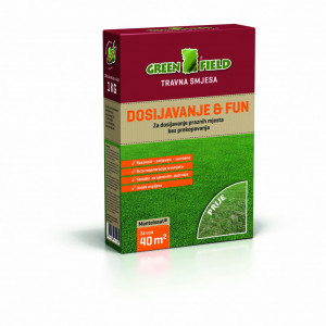 GREENFIELD Travna smeša 1kg za obnovu - Dosejavanje&FUN