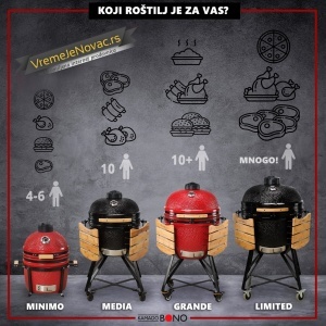 Najbolji keramički roštilji u ponudi Kamado Bono