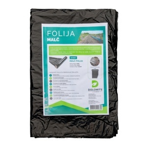 Malč folija crna 20mic 0,8m x 50m Floris