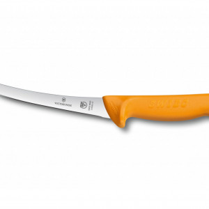 Mesarski nož za otkoštavanje pandler zakrivljeno sečivo FLEX 16cm SWIBO
