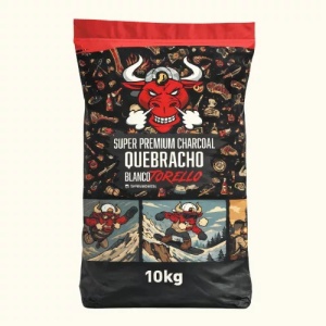Premium ugalj Torello 10kg QUEBRACHO BLANCO TORO