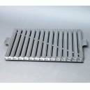 Roštilj ploča za ribu i meso 70x40 cm INOX