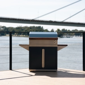 Bočna polica za postolje roštilja EG Home X - DRVO - Img 4