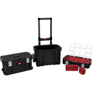 Kofer za alat set Connect Rolling 88,4L - Keter - Img 3
