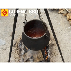 Kotlić tučani 10L sa tronošcem Gorenc
