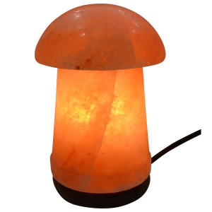 Lampa od himalajske soli - kristalna lampa Pečurka
