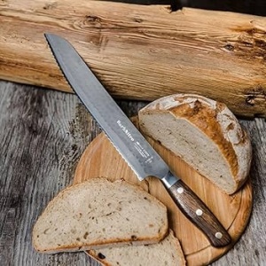 Nož za hleb 26 cm Dick serija Dark Nitro drvena drška