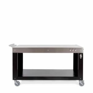 Peć za pizzu Alfa Forni DOLCE VITA 4 pizze na gas i drva - sa inox stolom 160cm - Img 3