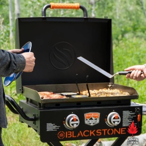 Plinski roštilj sa ravnom pločom 22" (56 cm) – BLACKSTONE sa Flexfold nogama - Img 3