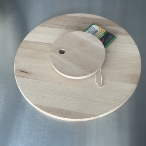 Rotirajuća daska 20792 bukva za serviranje 400x15mm - Img 2