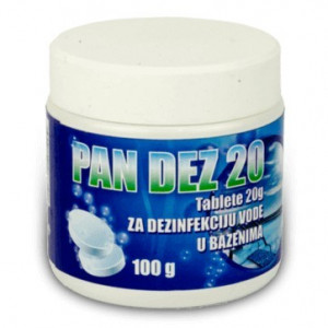 Hlorne tablete za bazen - PAN DEZ 20 500gr