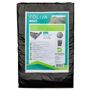 Malč folija crna 20mic 0,8m x 100m Floris