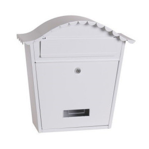 Poštansko sanduče 37x36x13cm belo Levior