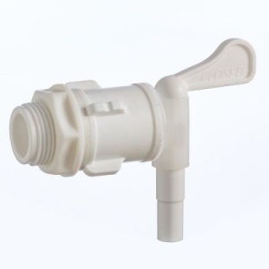 Slavina pvc 1/2 - bela za kacu