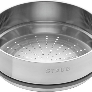 STAUB okrugla gusana posuda Cocotte 24cm - siva boja  - Img 6