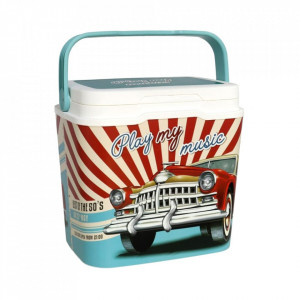 Ručni prenosni frižider 29L - RETRO CAR