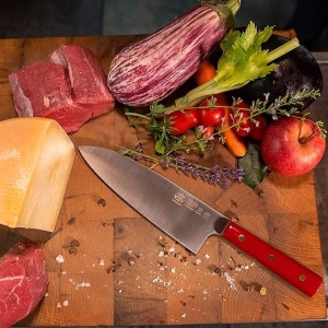 Japanski santoku nož Berti Insieme 21 cm