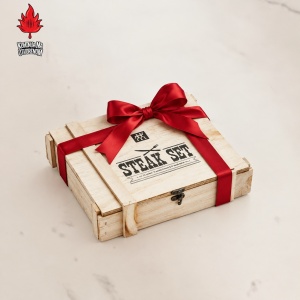 Steak set 12/1 Zwilling u rustičnoj drvenoj kutiji