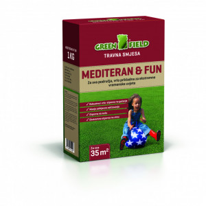 Travna smeša 10kg Mediteran&FUN - GREENFIELD