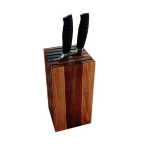 Drveni blok za noževe - Orah 260x130x130 mm