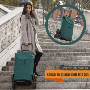 Kolica za pijacu sa 6 točkova - Gimi Tris 52L - Img 7