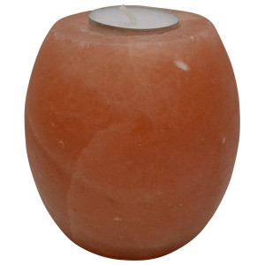 Svećnjak od himalajske soli u obliku bubnja