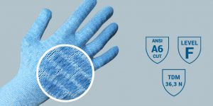 Zaštitna rukavica Cutguard bluetouch gripper