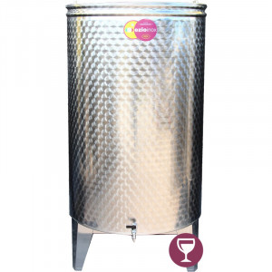 bure za vino ezio inox italija 620l