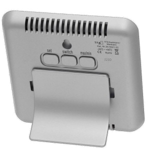 Digitalni vlagomer TFA 30.5021.02 STILE sivi okvir