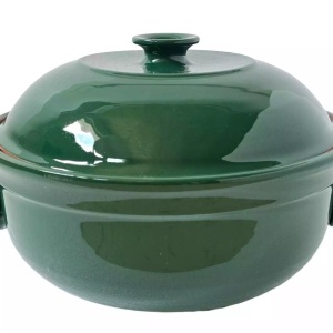 Đuvečara duboka zelena 7.5L glazirana