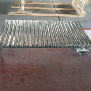 Grill plate with legs and handles 70x40 Inox - Img 3