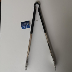 Hvataljka za roštilj 40cm Inox Contacto - crna drška - Img 2