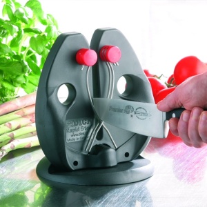 Oštrač noževa sa postoljem za sve vrste noževa
