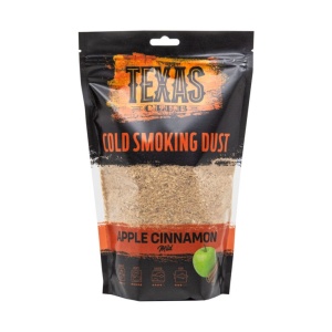 Drveni prah jabuka i cimet za hladno dimljenje 500g - Texas Club