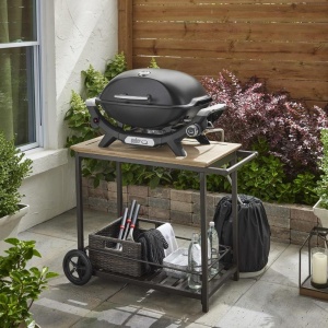 Plinski roštilj za terasu Q2100N Premium Weber black