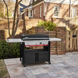 Plinski roštilj Weber SLATE GP 76cm Plancha sa ravnom pločom