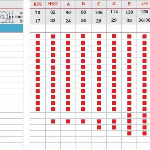 Rešetka Zico čelik za profesionalne mašine za mlevenje mesa D114/7.8 mm - Img 3