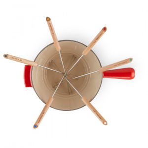 Set za Fondu od livenog gvožđa Le Creuset - Img 4