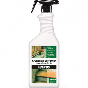 Sredstvo za čišćenje zelenih naslaga 750ml Wepos