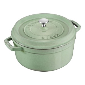 STAUB okrugla gusana posuda Cocotte 26cm - boja zelena