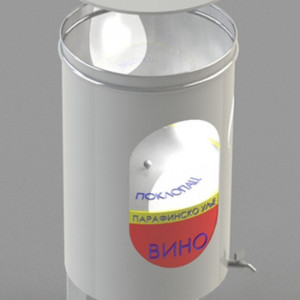 Bure za vino INOX 320L Srbija - Img 2