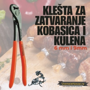 Klešta i kukice za vezivanje kulena i kobasica