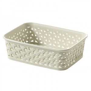 Korpa za hleb i voće 20x14cm Ratan krem Curver