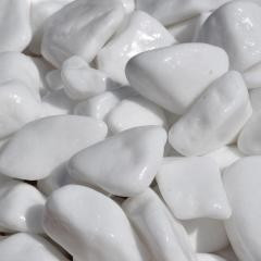 Mermerni oblutak THASSOS beli 25kg ( 2 - 4 cm)